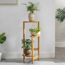 3-Tier Bamboo Plant Stands Indoor-Light-Australia-