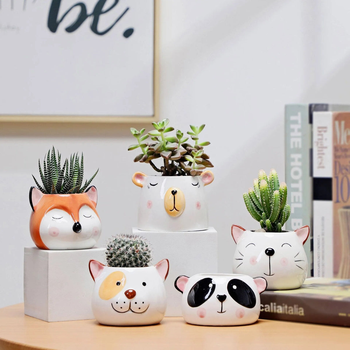 Animal Decor Flower Planter Pot-