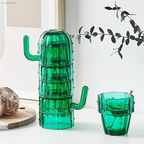Cactus Glass Cup & Mug-