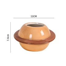 Creative Planet Plant Pot-Planet Orange-Only Pot-