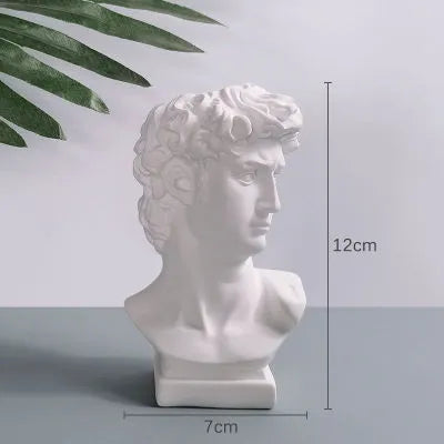 David Sculpture Makeup Holder & Plant Vase-11.5cm-