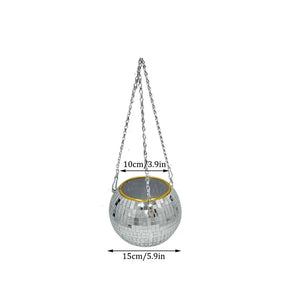 Disco Ball Hanging Planter-15CM-