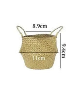 Eco-Friendly Handmade Wicker Plant Basket-11CM-