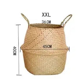 Eco-Friendly Handmade Wicker Plant Basket-45CM-