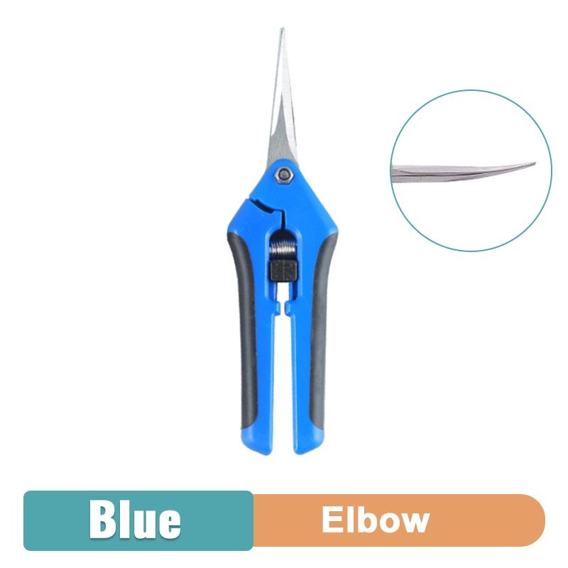 Garden Trimming Snips-Elbow Blue-