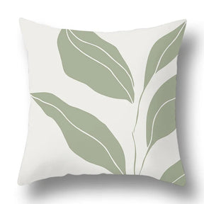 Green Aesthetic Decorative Cushion Cover-22-40x40cm-