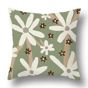 Green Aesthetic Decorative Cushion Cover-9-40x40cm-