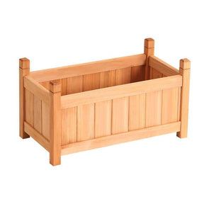 Greenfingers Garden Bed Raised Wooden Planter Box Vegetables 60x30x33cm-