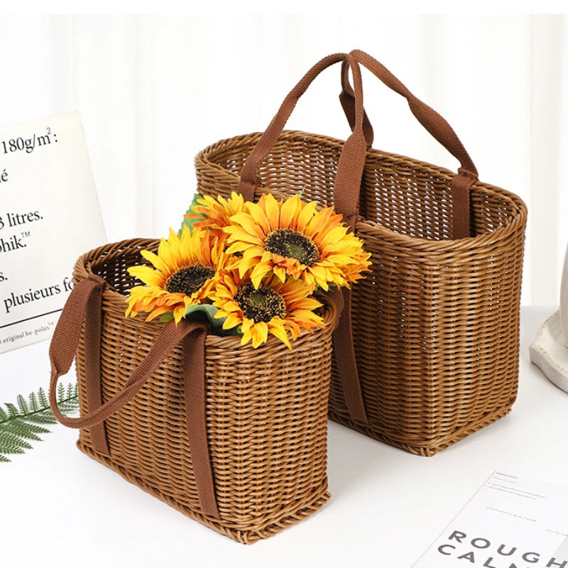 Hand Woven Market Basket-