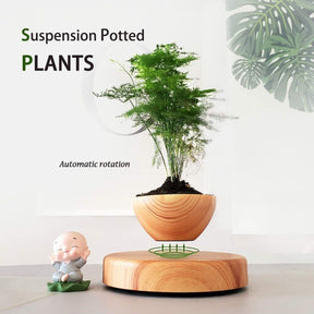 Magnetic Levitating Plant Pot-