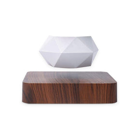 Magnetic Levitating Plant Pot-Dark Brown Base-