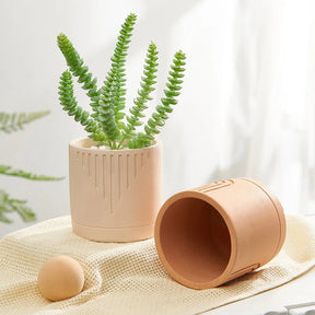 Minimalist Cement Flower Plant Pot-