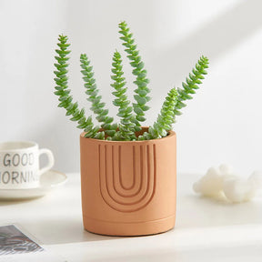 Minimalist Cement Flower Plant Pot-