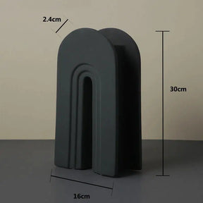 Modern Arch Ceramic Vase-C-