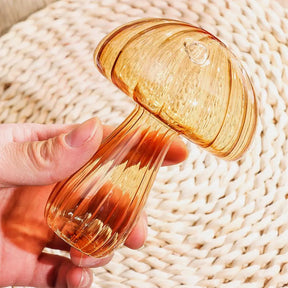 Mushroom Glass Vase-