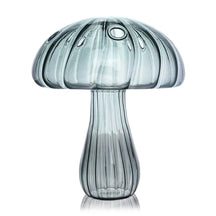 Mushroom Glass Vase-Green-