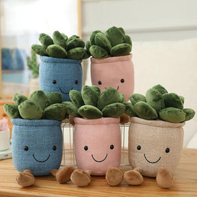 Potted Succulent Plant Plushie-