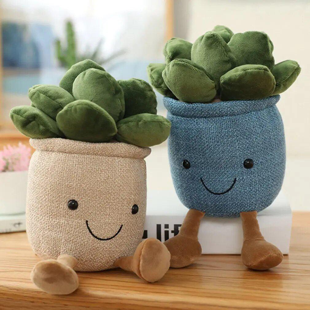 Potted Succulent Plant Plushie-