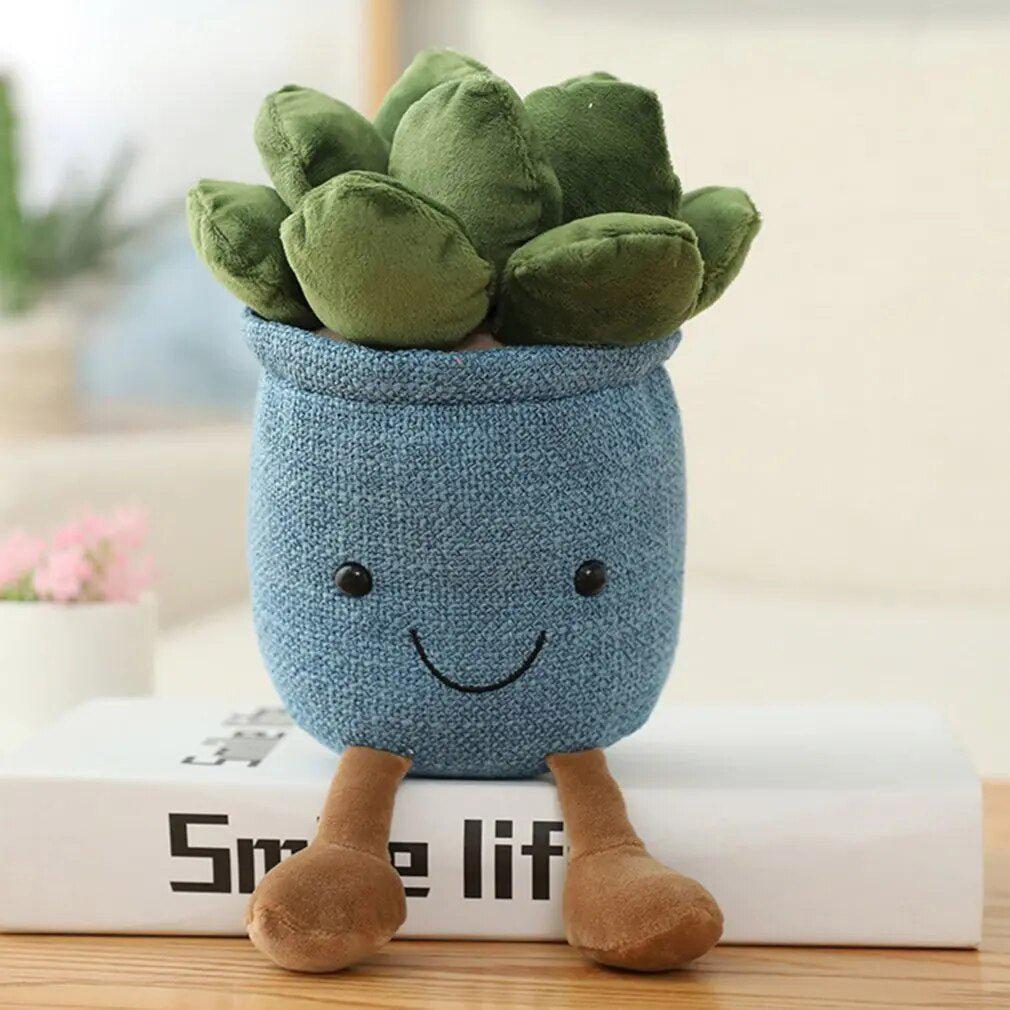 Potted Succulent Plant Plushie-