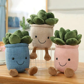 Potted Succulent Plant Plushie-