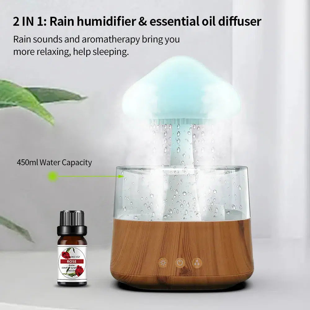 Rain Cloud Humidifier and Diffuser-