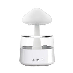 Rain Cloud Humidifier and Diffuser-White-