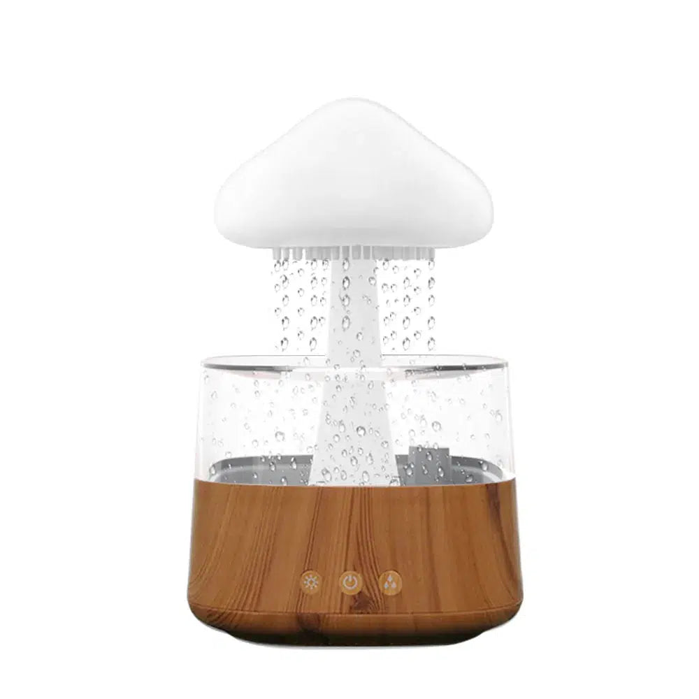 Rain Cloud Humidifier and Diffuser-Wooden-