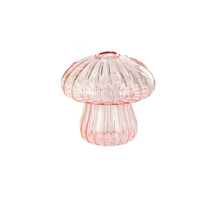 Mushroom Glass Vase