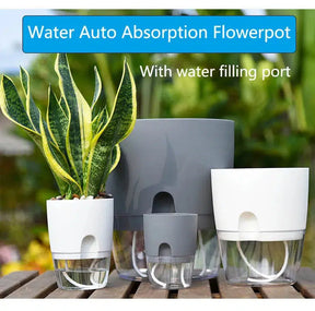 Self Watering Plant Flower Pot-