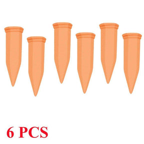 Self-Watering Terracotta Spikes-6 pcs-