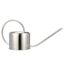 Stainless Steel Watering Can 1.2L-Sliver-