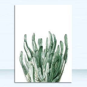 Tropical Plant Wall Art Canva-K-40x50cm No Frame-