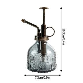 Vintage Glass Watering Can Spray-S10-