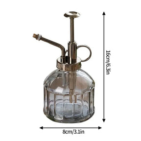 Vintage Glass Watering Can Spray-S4-