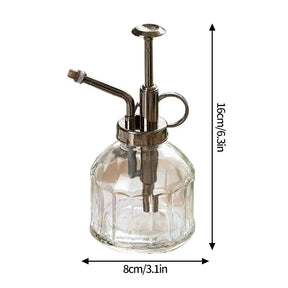 Vintage Glass Watering Can Spray-S5-